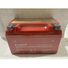 АКБ 12V 7А гелевый (150x85x95) KOYAMA