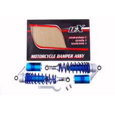 Амортизаторы (пара) Delta 330mm, газомасляные (синие) KOMATCU (mod.A)