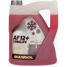 Охлаждающая жидкость (антифриз) -40C, 5л (AF 12+, красный) MANNOL