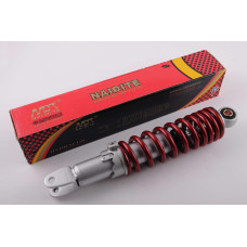Амортизатор GY6, DIO, TACT 275mm, регулируемый (красный) NDT