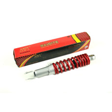 Амортизатор GY6 340mm, регулируемый (красный металлик) NDT