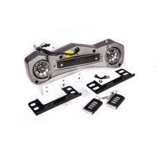 Аудиосистема траверсная (2, 2*5W черные, сигнализация, МР3/USB/SD) mod:MT482 NEO
