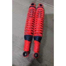 Амортизаторы (пара) Delta 345mm, регулируемые (оранжевые) EVO