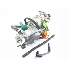 Карбюратор м/б 177F/188F (9/13Hp) (с газовым редуктором и электромагнитным клапаном) HORZA