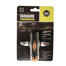 Колодки тормозные велосипедные (ободные, V-brake) (ABS-01VC) (BARADINE) KL