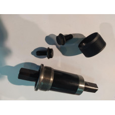 Каретка велосипедная неразборная (квадрат) (L-122.5mm) (B910) (Neco) FM
