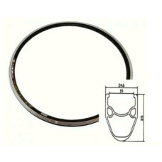 Обод велосипедный 26 (36 спиц, алюминий, двойной) S26X1.95 , 14G X 36H 520G VERE-2