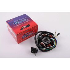 Статор генератора 4T GY6 125/150 (5+1 катушек) CYCLER