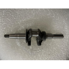 Коленвал м/б 168F/170F (6,5/7Hp) (под шпонку, Ø25mm) (c шестернями) BEST