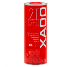 Масло   2T, 1л   ж/б   (2T FC/FD Red Boost ) ХАДО