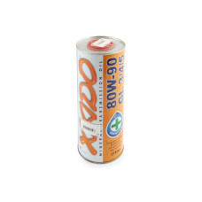 Масло трансмиссионное, 1л (минеральное, 80W-90, GL3/4/5, Atomic OIL) ХАДО