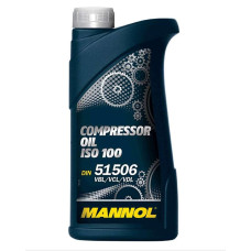 Масло 1л (компрессорное, Compressor Oil ISO 100) MANNOL
