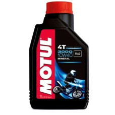 Масло 4T, 1л (минеральное, 10W-40, 3000, API SG) MOTUL (#107672)