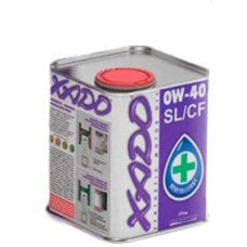 Масло автомобильное 1л (синтетика, 0W-40SL/CF Atomic Oil) (20102) ХАДО