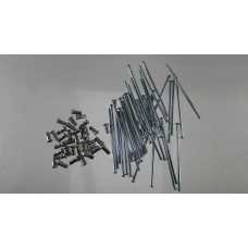 Спица колеса МТ, УРАЛ, К-750 (короткая) (L-120mm, D-4,5mm) (компл, 36шт) JING