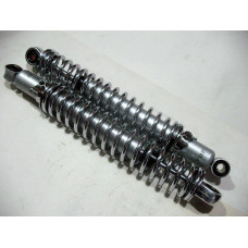 Амортизаторы (пара) Zongshen 125/150 334mm, регулируемые (хром) FLD