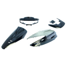 Пластик Honda DIO AF27/28 комплект (голова, клюв, лючок, спойлер, задняя боковая пара) KOMATCU (Уценка1)