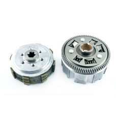 Корзина сцепления (в сборе) 4T CB175 HONGJU (mod:B)