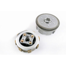 Корзина сцепления (в сборе) 4T CG125 (73 зуба) HONGJU (mod:B)