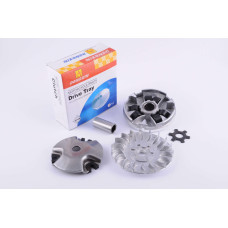 Вариатор передний Yamaha JOG 90, 2T Stels 50 (d-16mm, палец, щека, ступица) DONGXIN