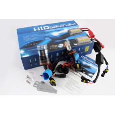Ксенон (авто) HB1 (9004) AC 6000K 35W (+галоген) slim (арт:82)