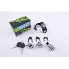 Замок зажигания (комплект) Honda LEAD, TACT (4 провода) EURORUN