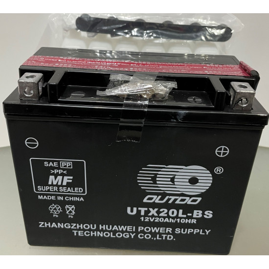 АКБ UTX20L-BS 12V20Ah OUTDO 174*154*87