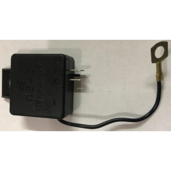 Реле поворотов электронное ПЭ-2 6V-12V ЯВА , ИЖ , МТ , УРАЛ , К-750 "СОВЕК"