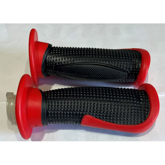 Ручки руля резиновые SH6002 красные