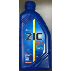 Масло ZIC 4т полусинтетика 10W-40 M-5 1л (ящ - 12 шт.)