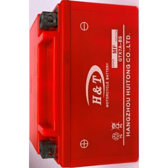 АКБ GTX7А-BS "HT" (GEL) оранжевый 95x87x150
