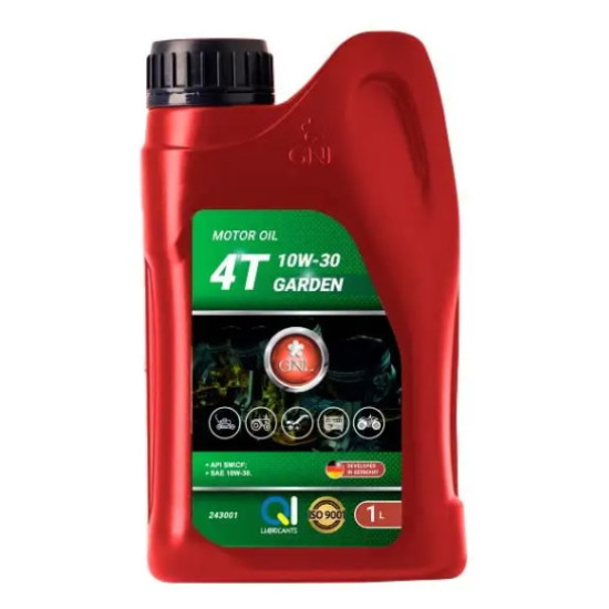 Масло для генератора GNL 4T Garden 10W-30 полусинтетика (12 шт. ящике)