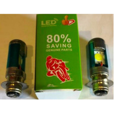 Лампа фары LED ( 2 диода ) 1 ус со стабилизатором