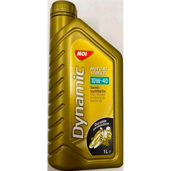 Масло Dynamic МОТО- 4т 10W-40 STREET Semi-synthetik 1 л 