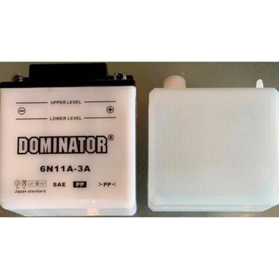 АКБ 6V11A DOMINATOR JAWA-6V заливной 120*130*60