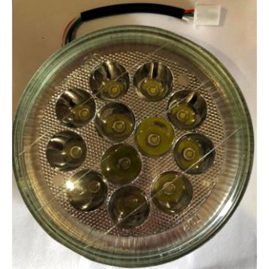 Фара LED(вставка в фару) ИЖ, МТ круглая 12 диод