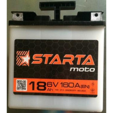 АКБ 6V 18А МОТО МТ ИЖ  STARTA 140x75x140 