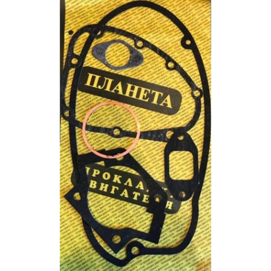 Набор прокладок Планета (паранит с медью)