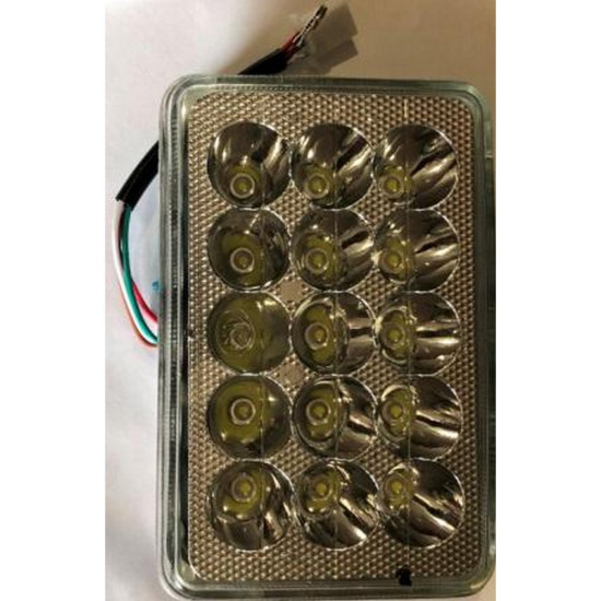 Фара LED(вставка в фару) ИЖ, Урал, Днепр квадратная