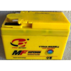 АКБ YTR4A-BS широкая таблетка желтая 85x49x115 OUTDO