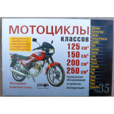 Книга №35 мотоциклы 125см3 150см3200см3 250 см3 88стр