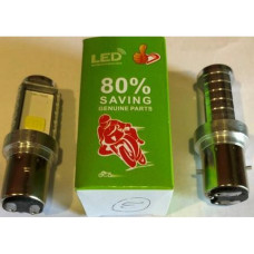 Лампа фары LED BA20D 2 диода со стабилезатором