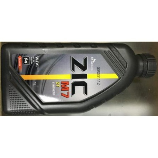 Масло  ZIC 2т синтетика ( Корея) 1л (ящ - 12 шт.)
