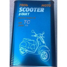 Масло Mannol 2т SCOOTER  1л (ящ - 12 шт.)