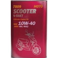 Масло Mannol 4т 10w-40 SCOOTER 1л (ящ - 12 шт.) Масло Mannol 4т 10w-40 SCOOTER 1л (ящ - 12 шт.)