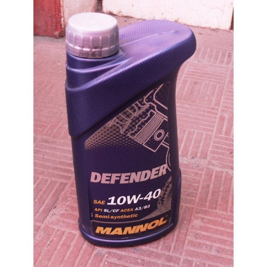 Масло Mannol 4т  10w-40 1л Defender (ящ - 20 шт.)