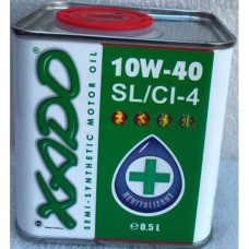 Масло ХАДО 4Т (синтетика) 10W40 SL/CI-4 0,5л (зеленое)