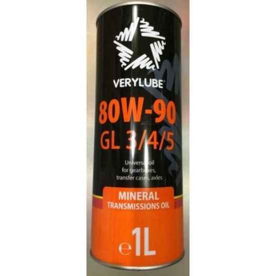 Масло ХАДО 80W90 (трансмиссия) 1л  (Veralube)