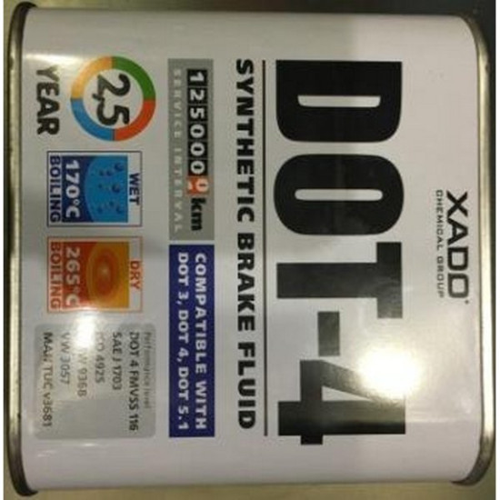 Тормозная жидкость ХАДО Dot-4       0,5 L