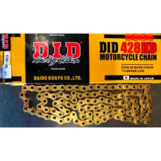 Цепь 428H- 98L  gold     D.I.D.  качество